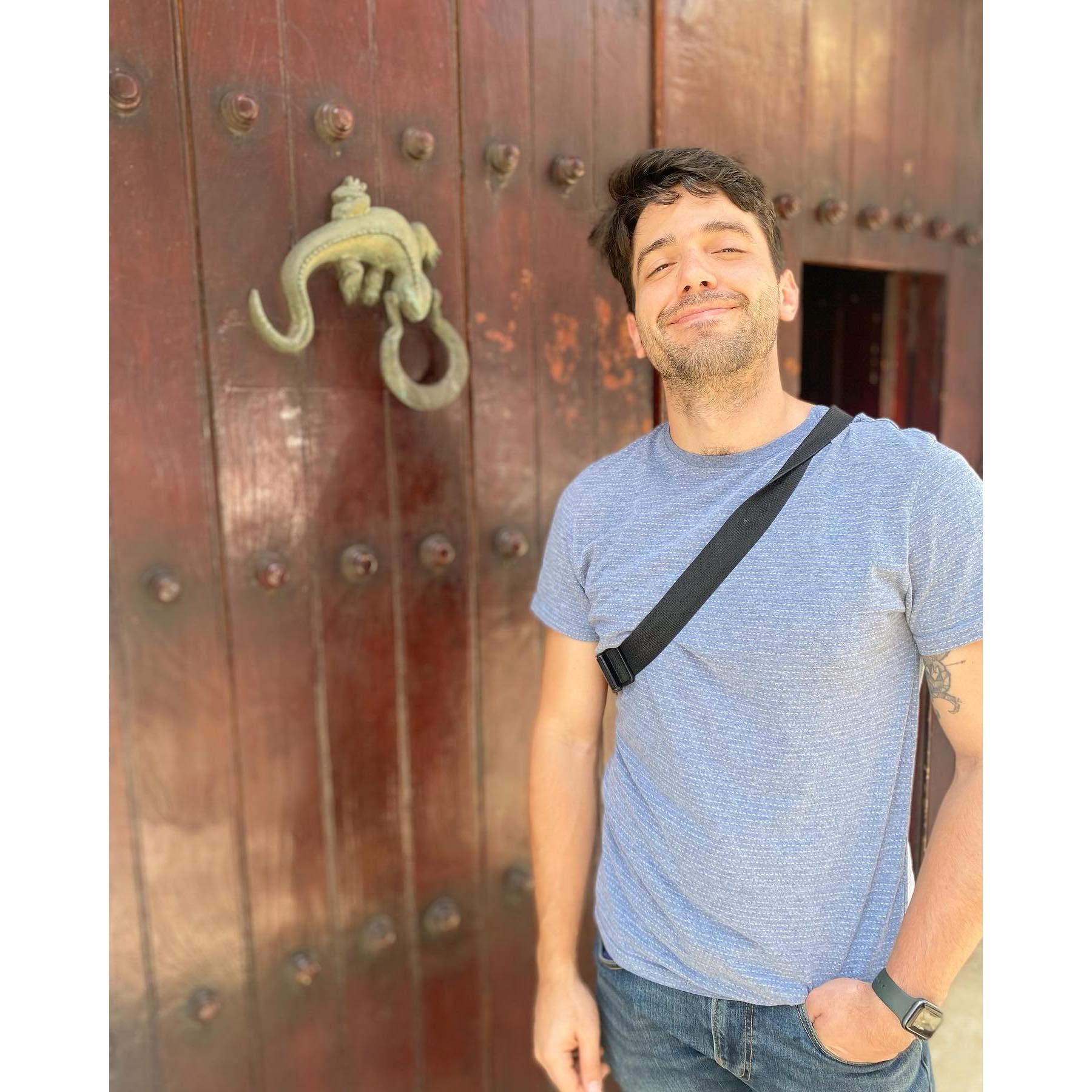 Look out for the unique door knockers all over the walled city of Cartagena! Each symbol is indicative of the role the previous owner had in society, up to 400 years ago.