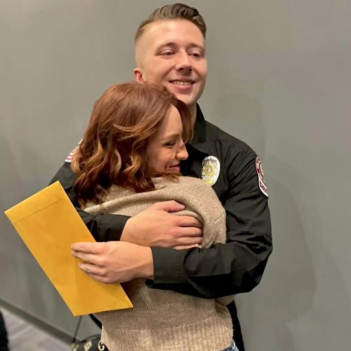 2023 - Austin graduates police academy!