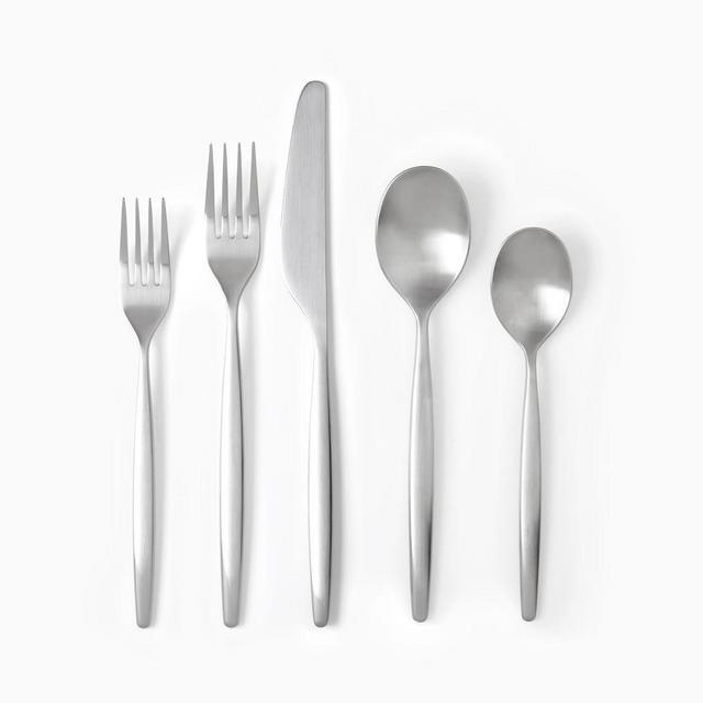 Sidney Flatware, 20-Piece, Satin