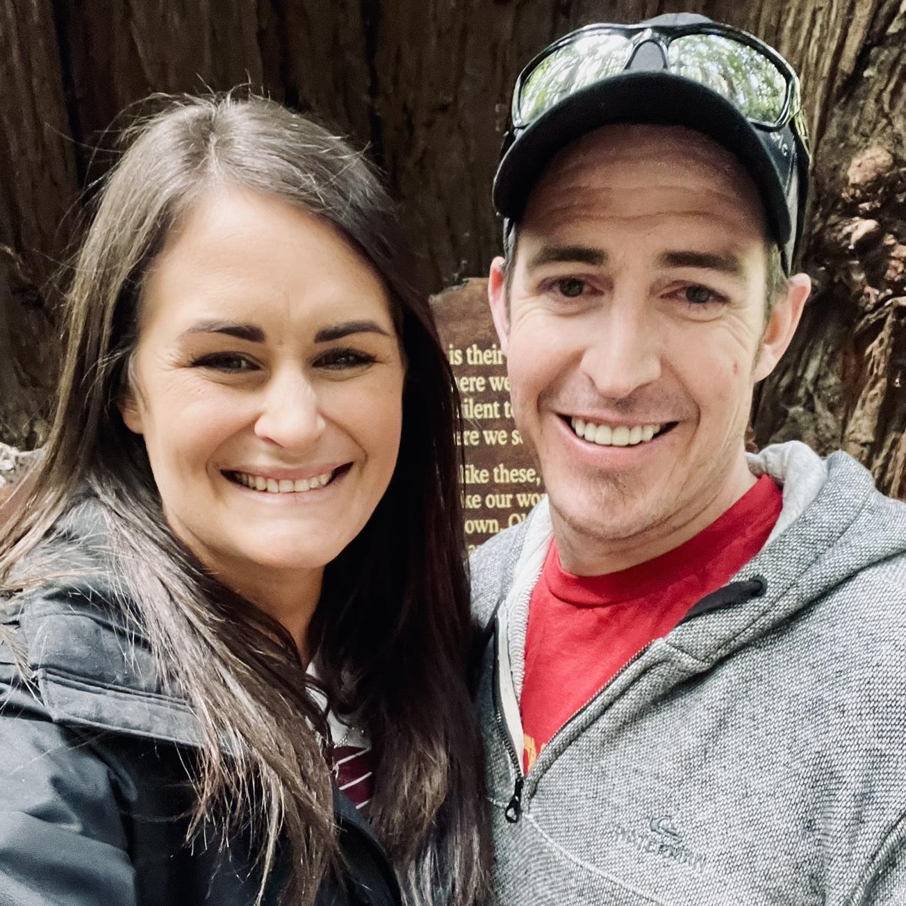 The selfie after he proposed, Cathedral Tree
Redwoods, CA 
June 24, 2024