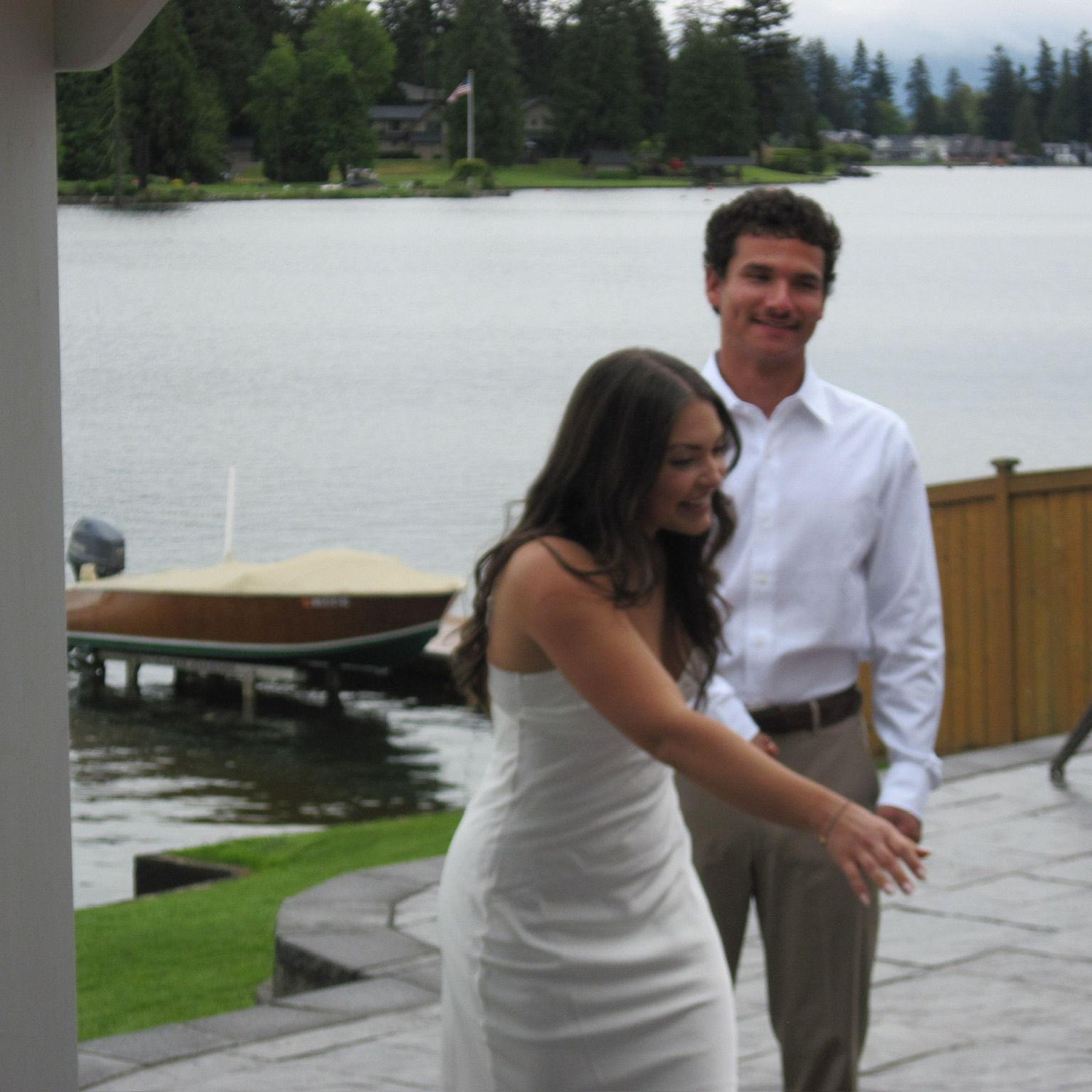 Don't forget the bouquet!