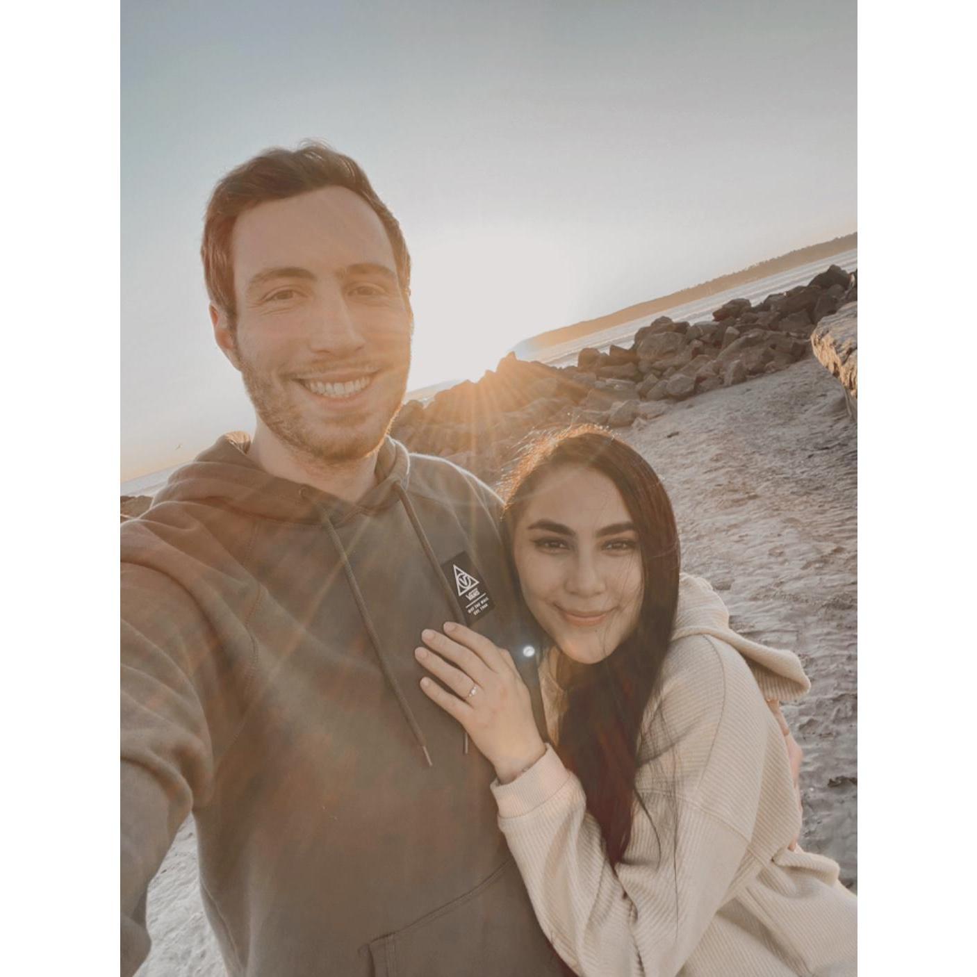 The day he proposed ♥