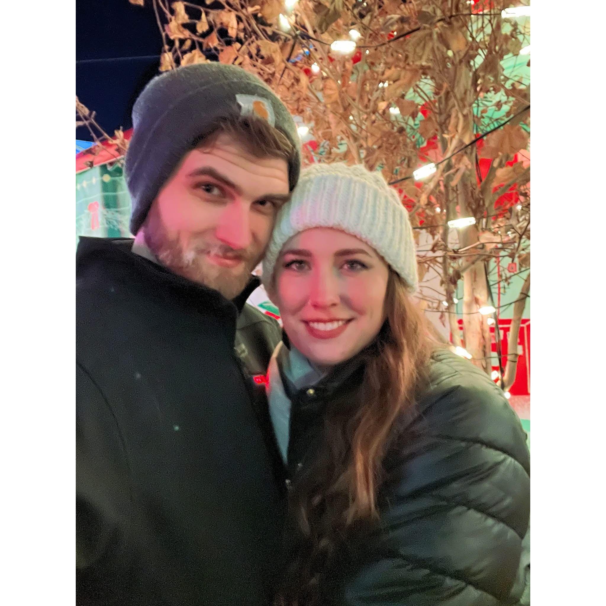Just engaged!