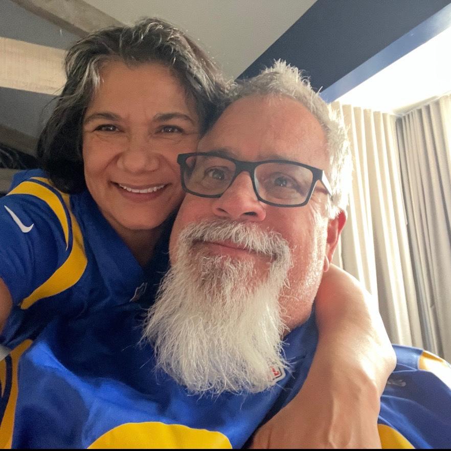 His lucky charm ~ RAMS WIN