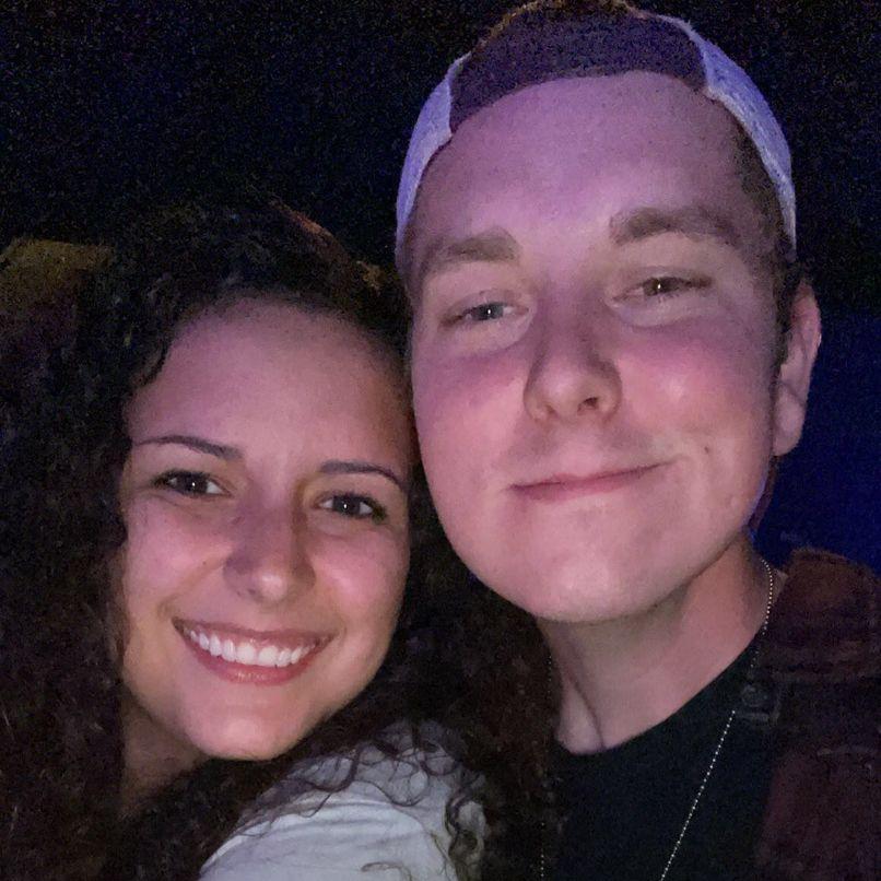 Our first date. April 25, 2021