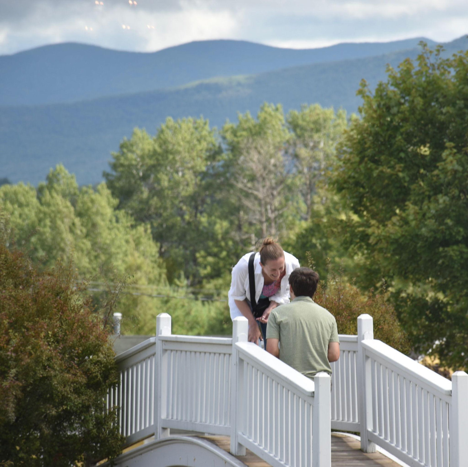 When we got engaged at the place we are now getting married