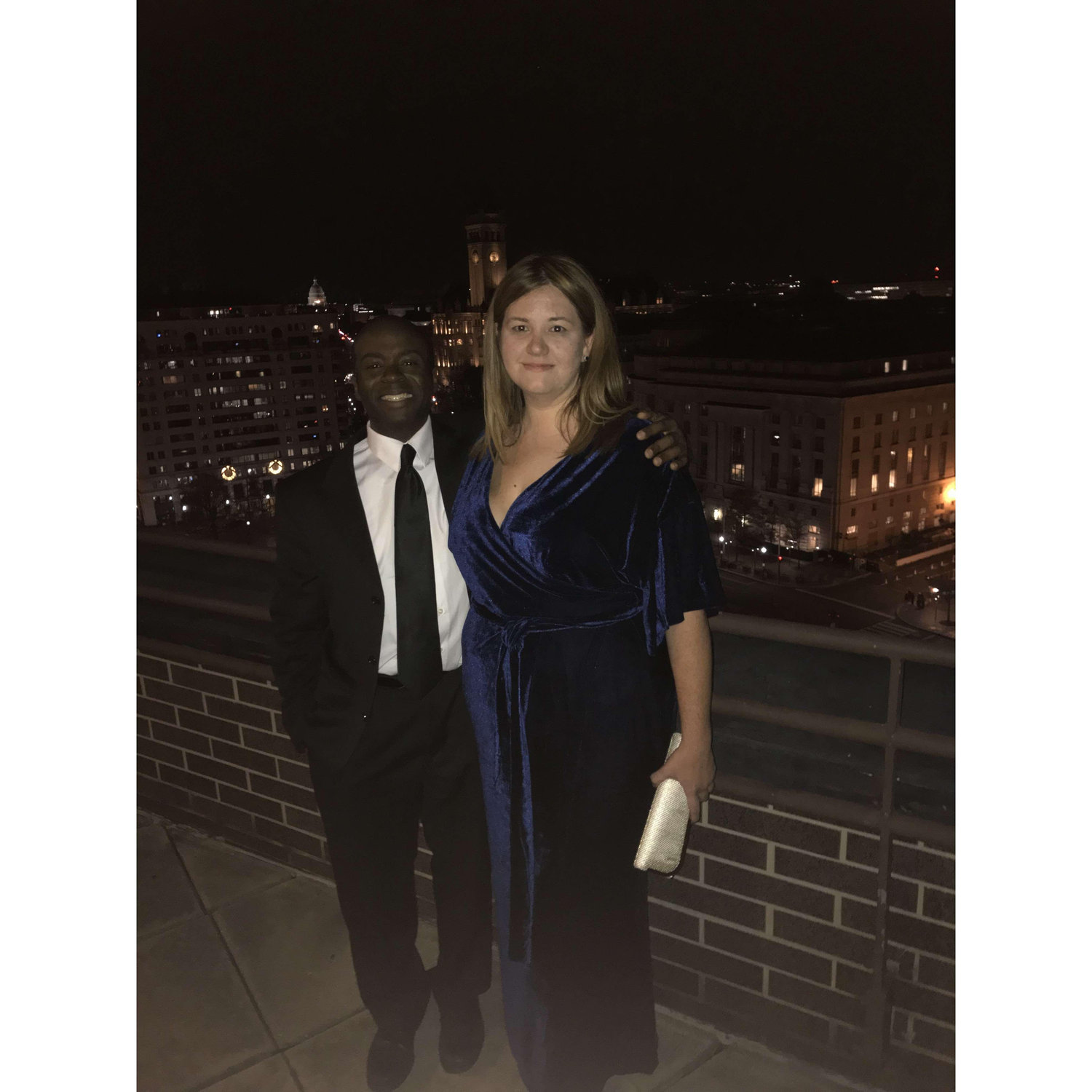 At Tom's lodge banquet, December 2018