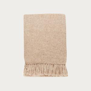 Alpaca Basketweave Throw