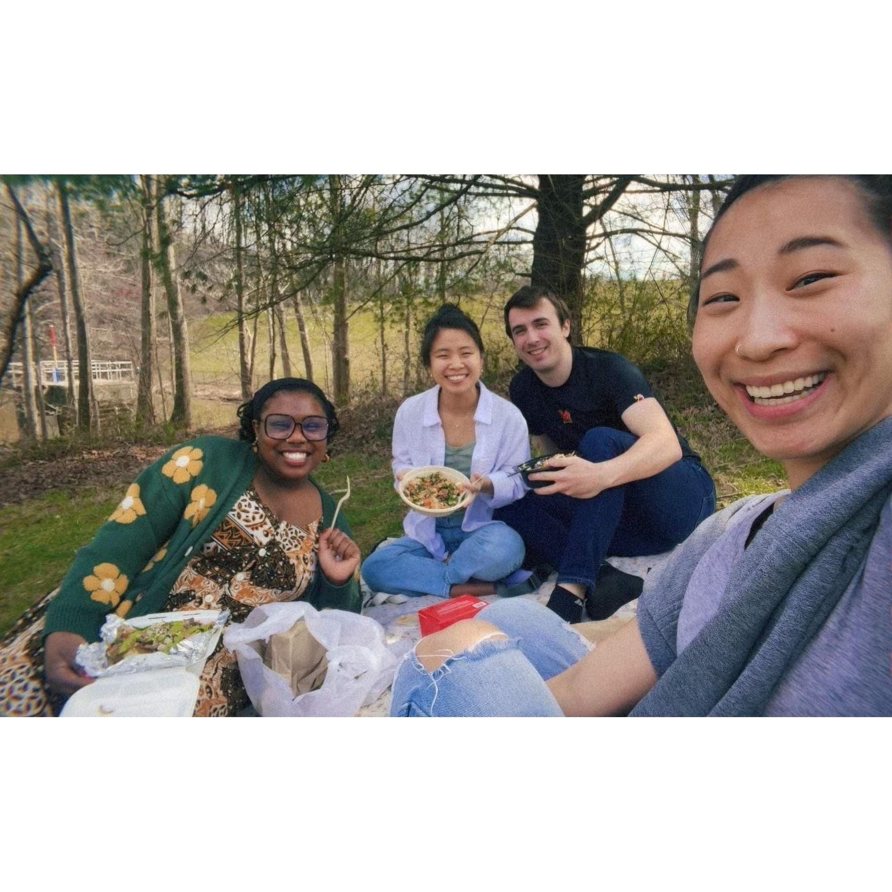 Spring picnics