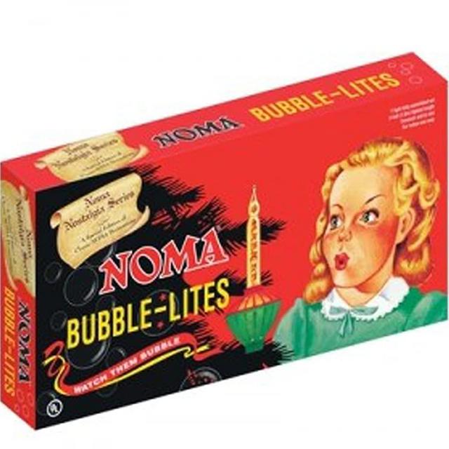 Noma Bubble Lite Set of 7 Vintage Special Edition Christmas Lights Nostalgia