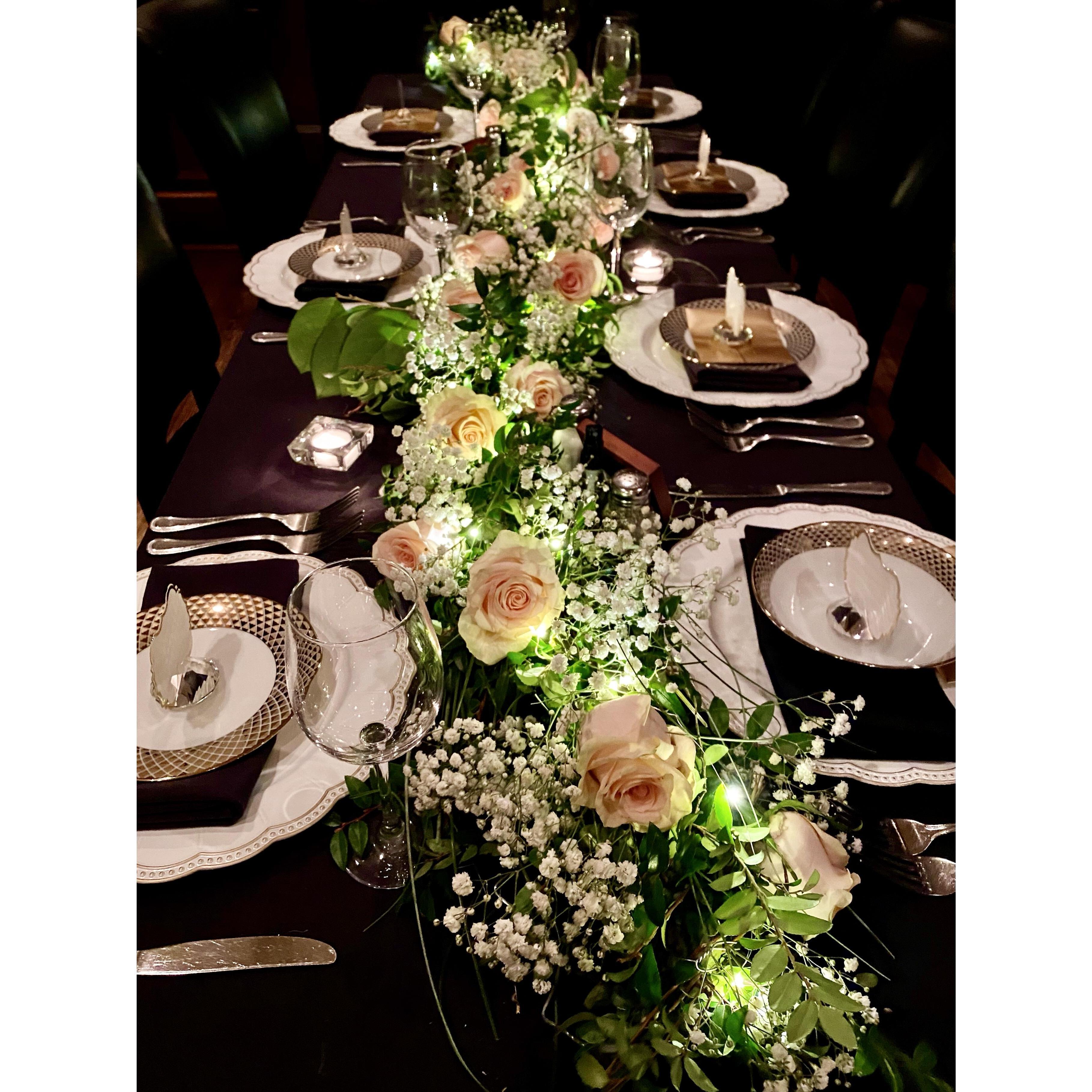 Wedding Dinner Nov 2020