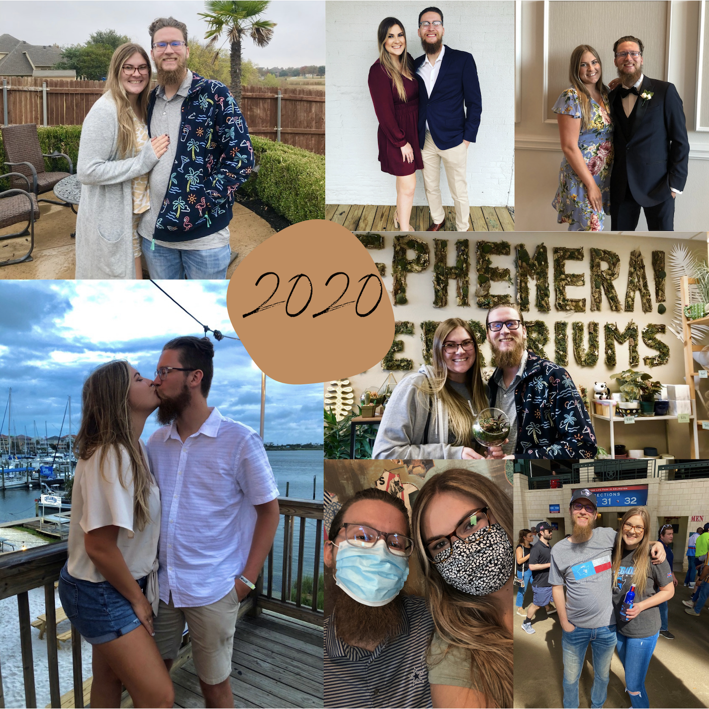 2020- amidst the crazy Covid quarantine, we watched my big brother get married, I graduated with my nursing degree, and we went to our favorite beach for vacation!