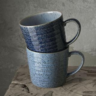 Studio Ridged Mug, Set of 2