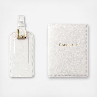 Passport Case & Luggage Tag Set
