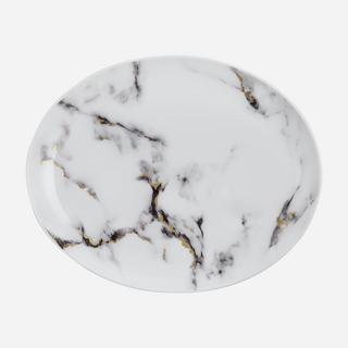 Marble Venice Fog Oval Platter