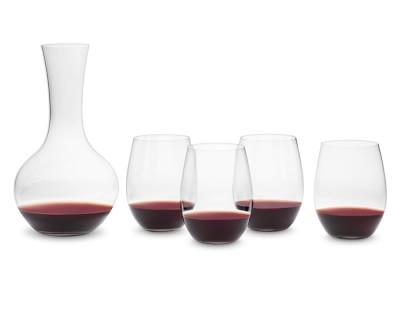 Riedel "O" Cabernet Wine Tumblers & Decanter Set