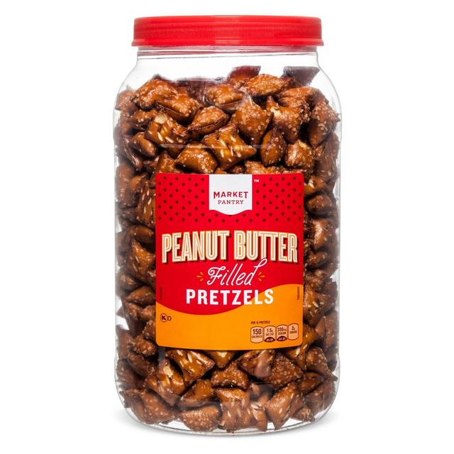 Peanut Butter Filled Pretzels - 44oz - Market Pantry™