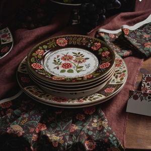 Porcelain Dessert Plate Set - Gracie