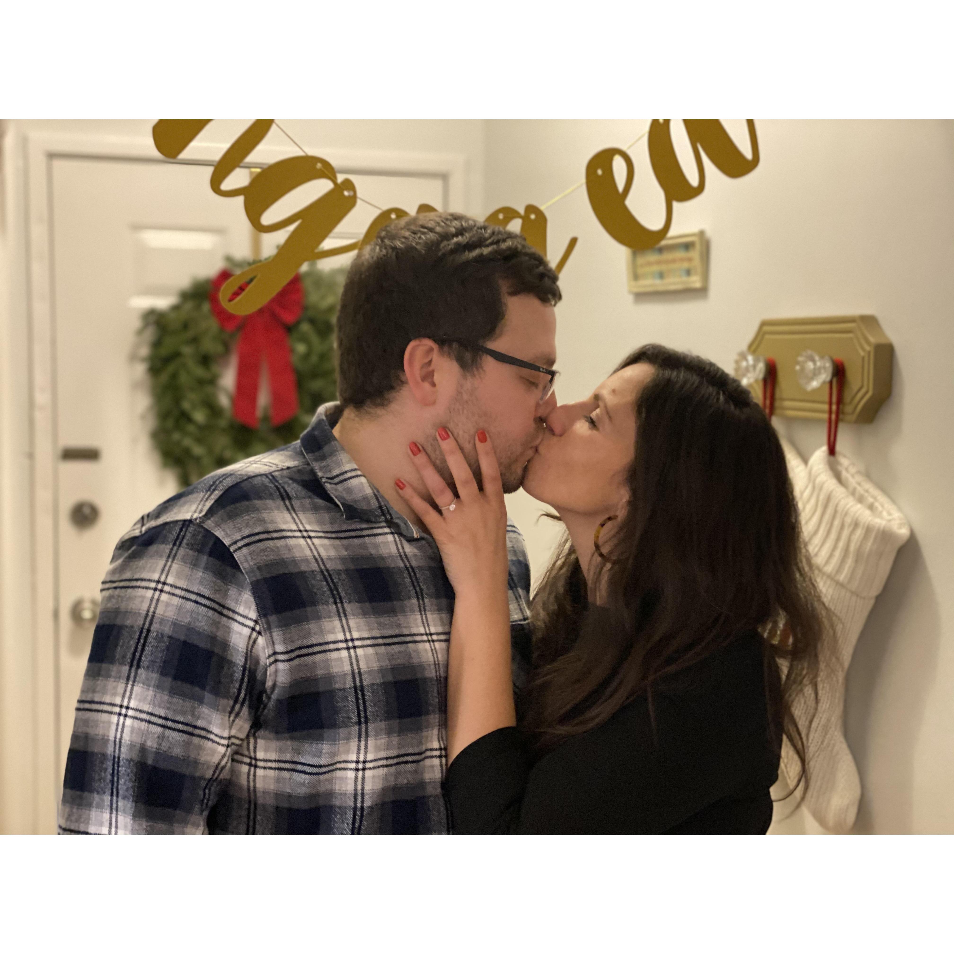 Our engagement night!
December 12, 2020