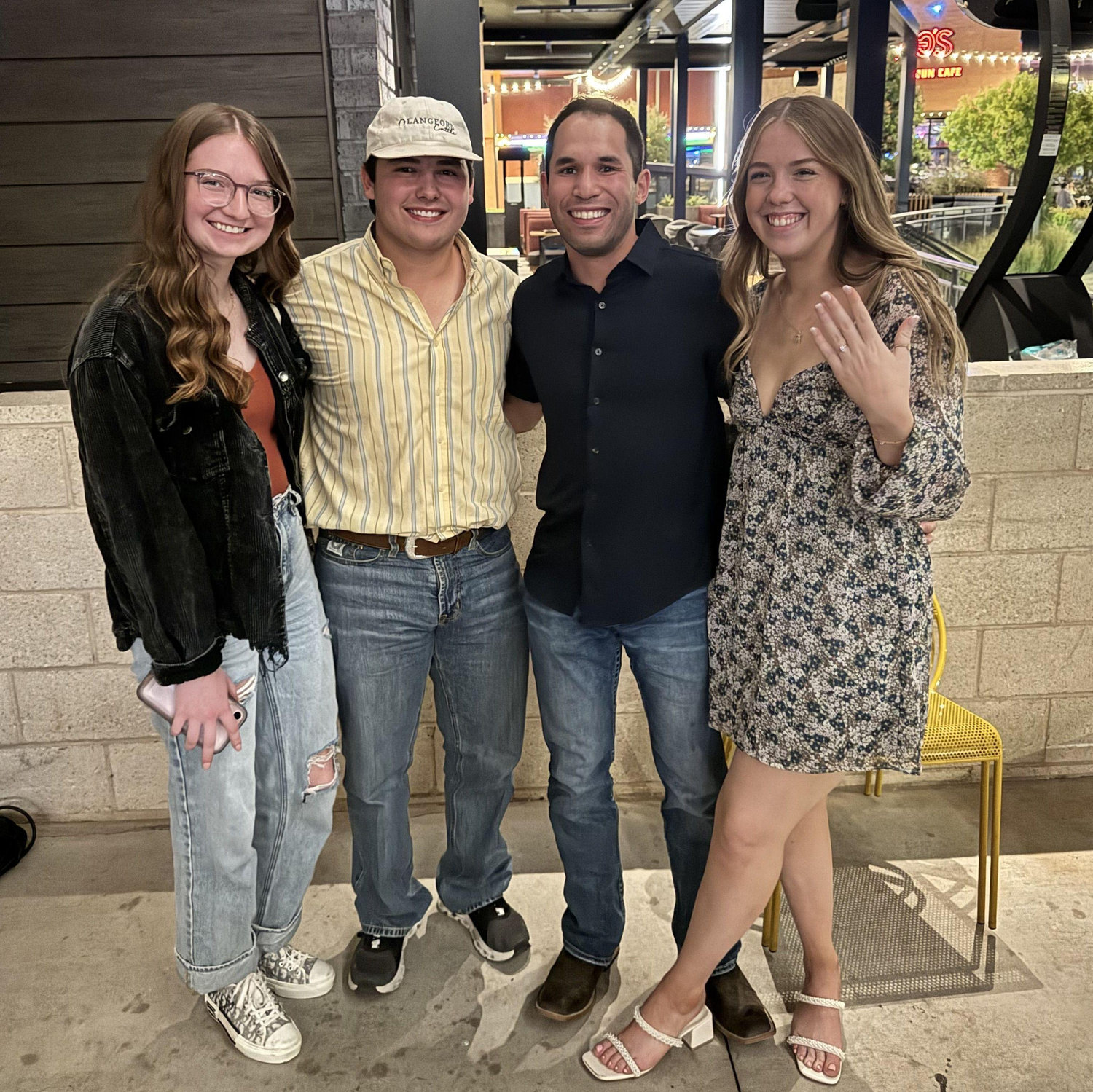 Engagement party with Ryan and Rylee