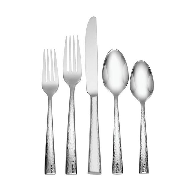 Oneida Cabria Piece Fine Flatware Set, 20 Count, Metallic