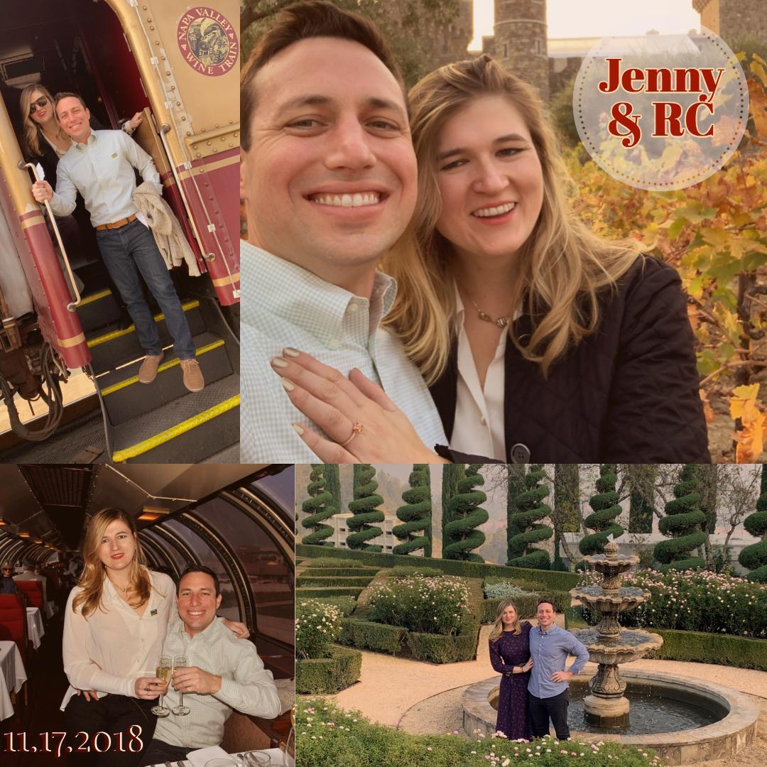 Some of our favorite photos from our engagement in Napa.