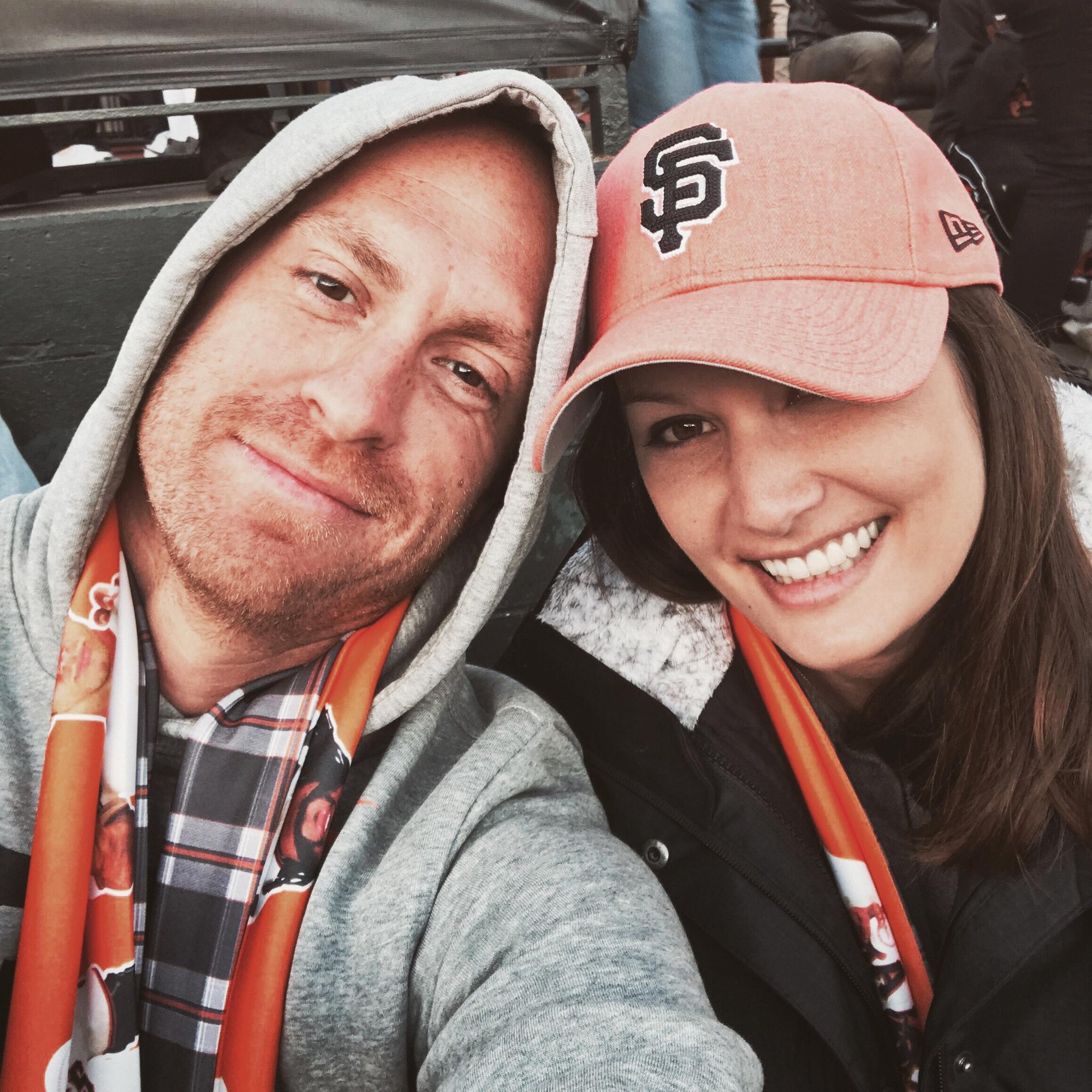 Giants game in San Francisco