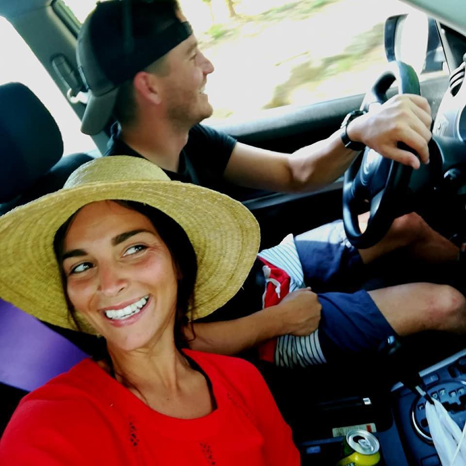 Driving through Las Tablas during Carnavales 2018