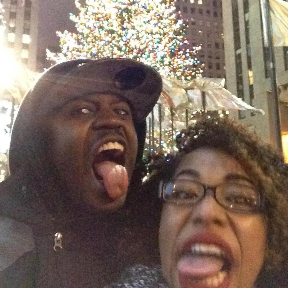 Our first Rockefeller Tree trip circa 2015.