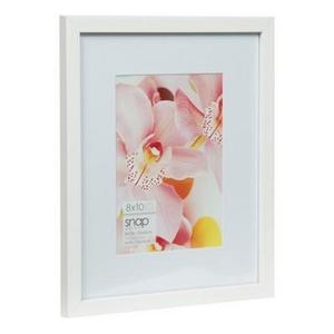 Target - 8X10 Mat To 5X7 White Wood Frame