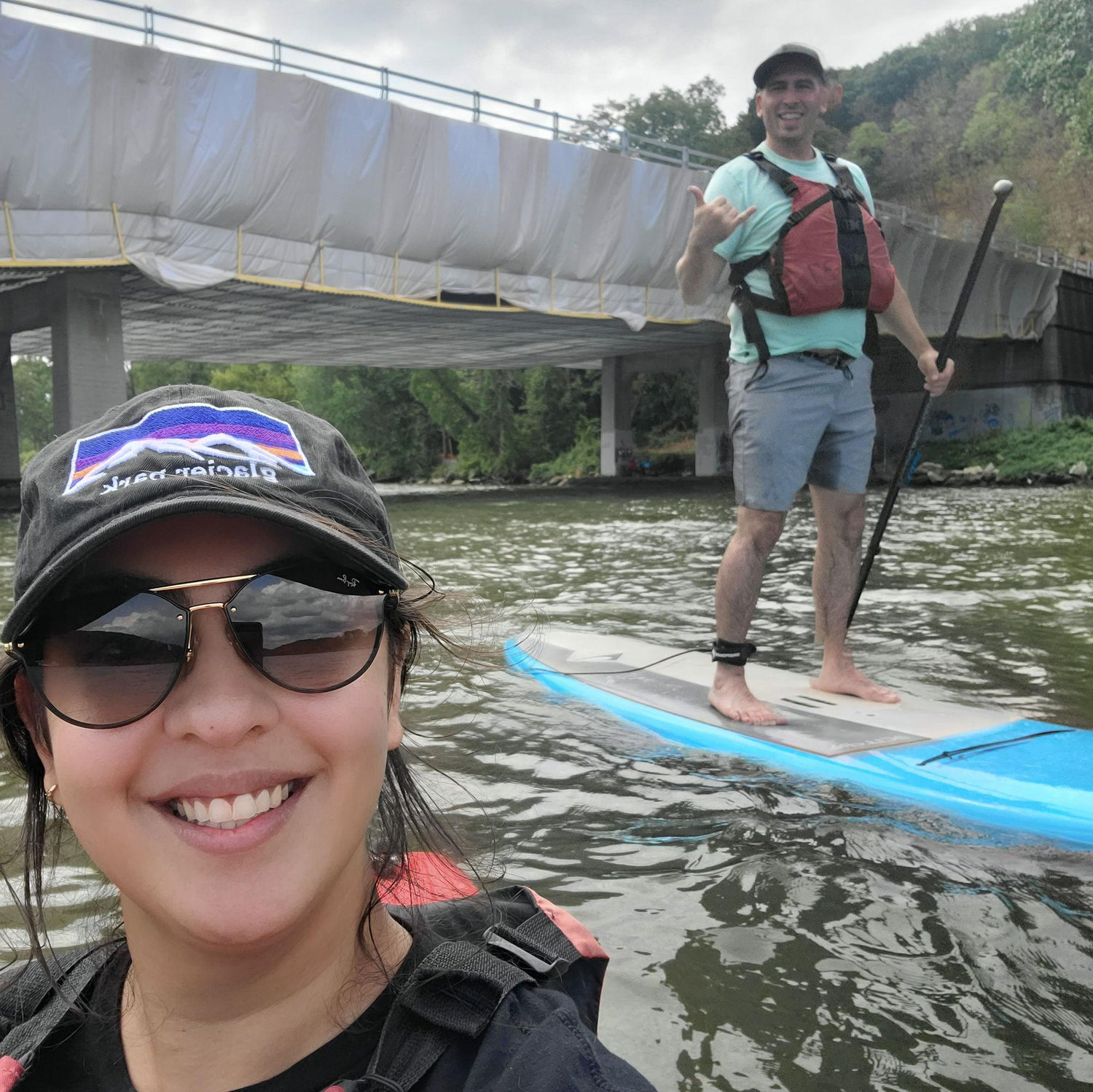 Kayaking and paddle boarding