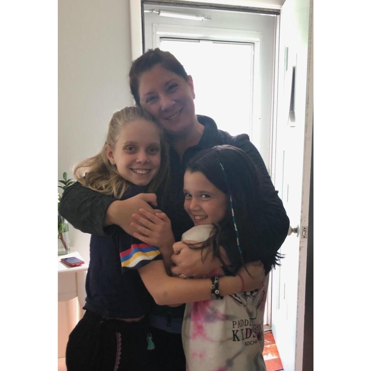 My amazing Nieces the day I asked them to be Bridesmaids!  Xoxoxoxo