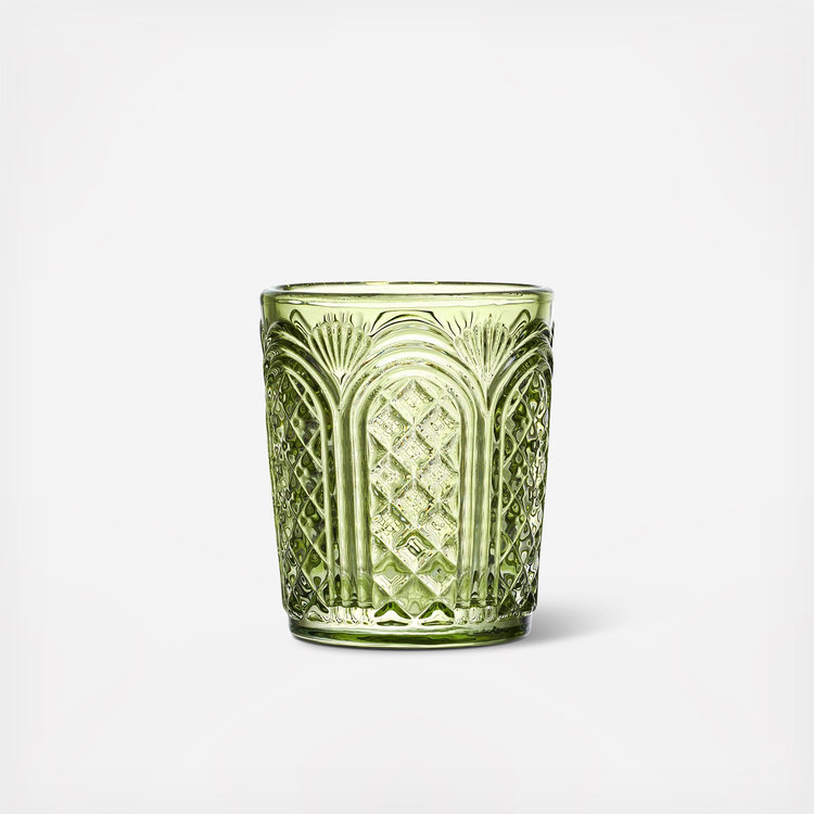 Fitz & Floyd, Sicily Double Old Fashioned Glass, Set of 4 | Zola