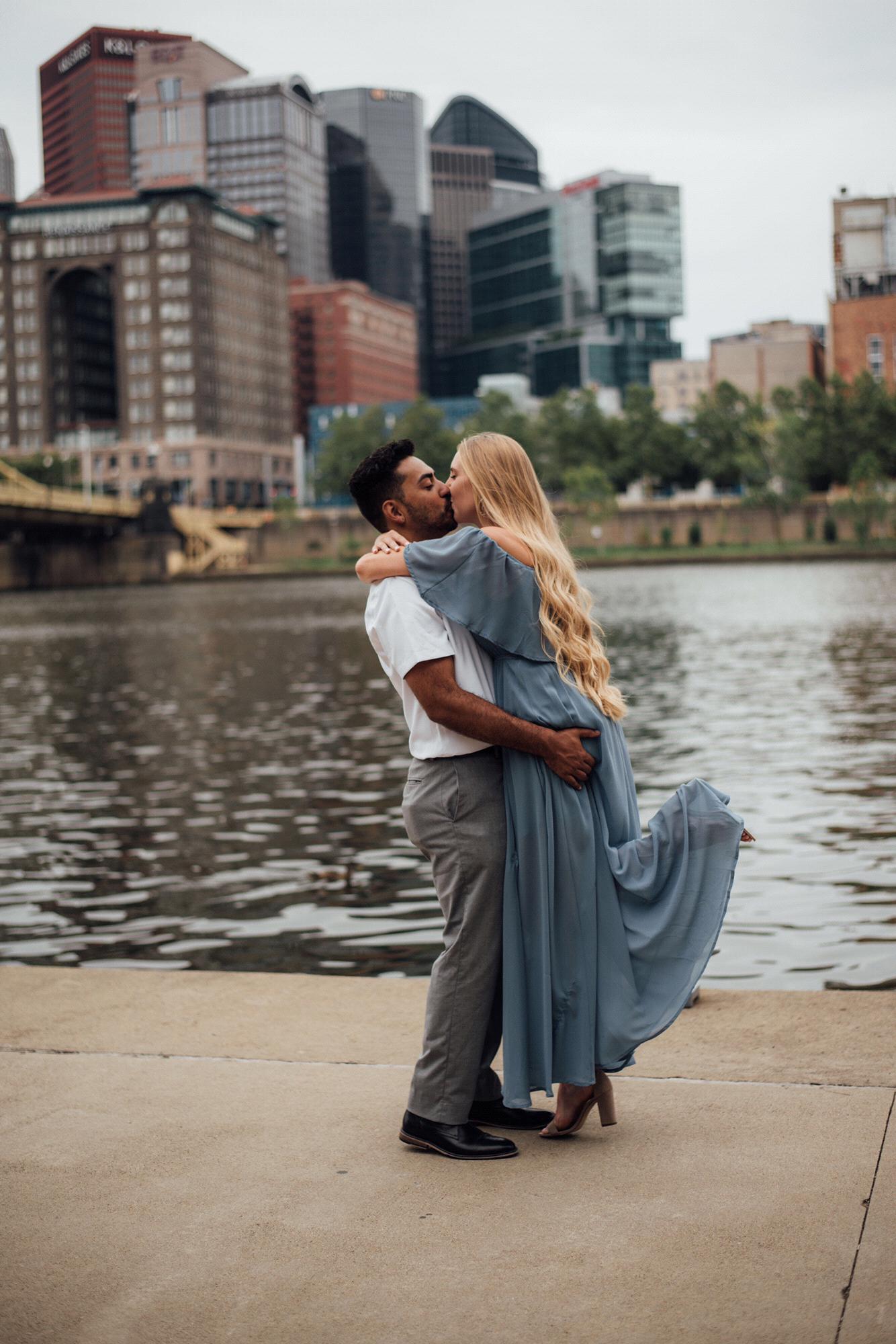 Engagement photos in Pittsburgh by the amazing Sami Saunders! August, 2020