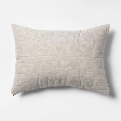 Quilted Geo Lumbar Throw Pillow Neutral - Project 62&#153;