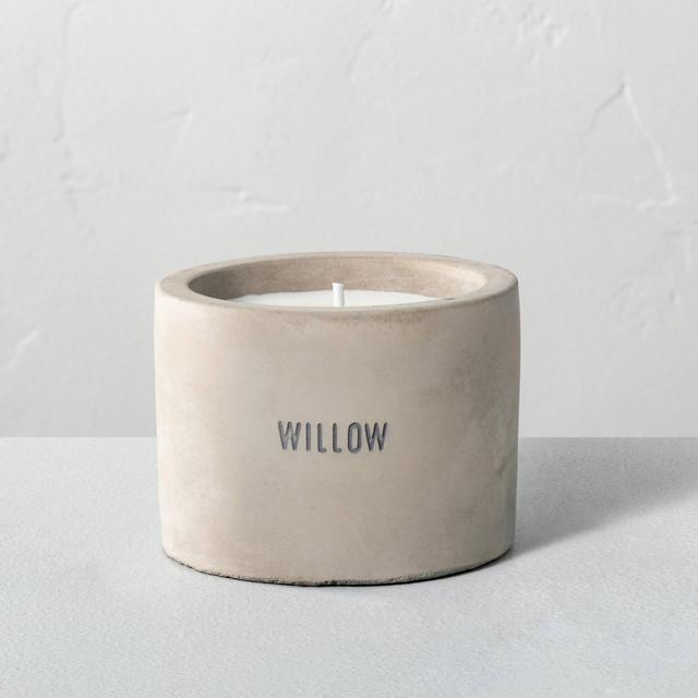5oz Willow Mini Cement Candle - Hearth & Hand™ with Magnolia