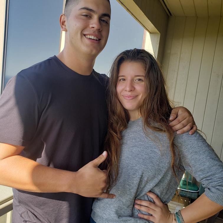 Our first photo taken of us! 11/22/19