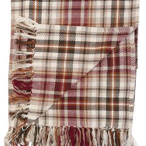 Jenine Plaid 100% Cotton Throw