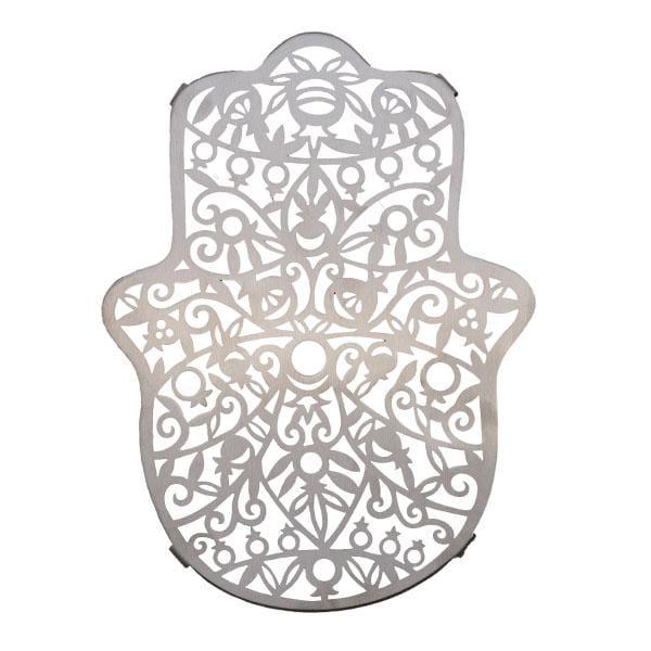 Hamsa Laser Cut Trivet by Yair Emanuel