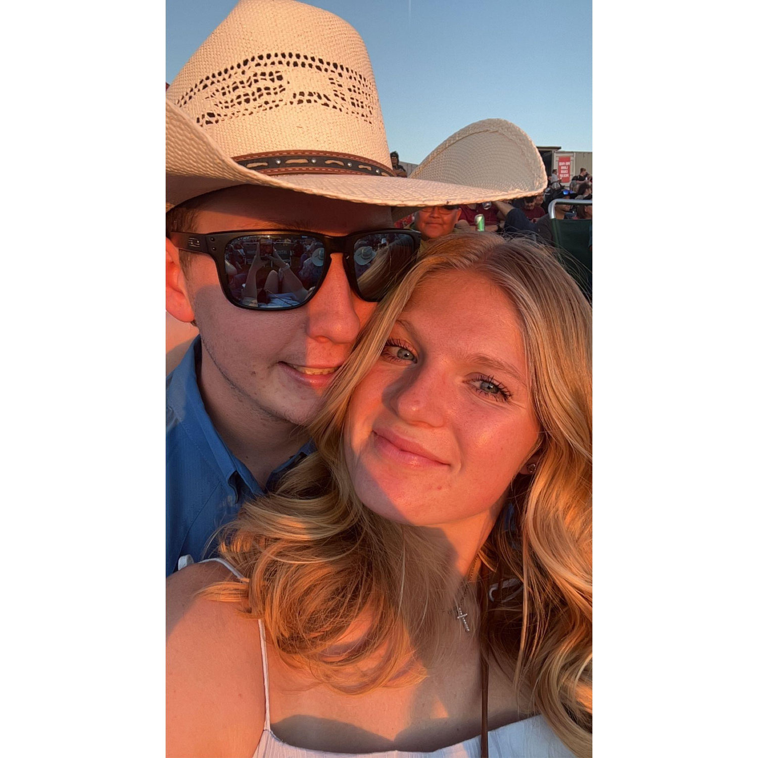 For Justin's 21st birthday they went and saw Brooks & Dunn!