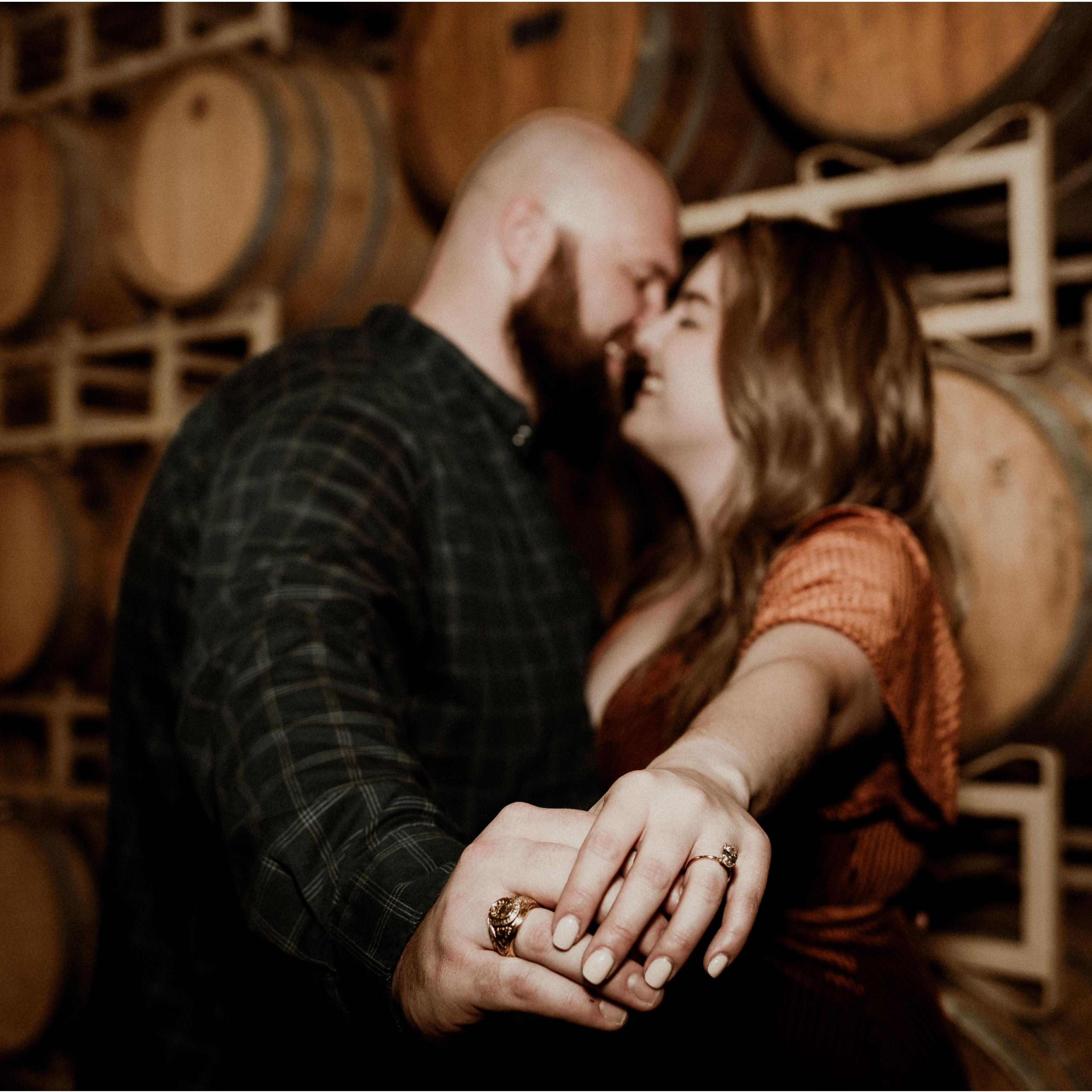 Where Tucker SURPRISED Kaitlyn - Duchman Family Winery, January 6, 2023