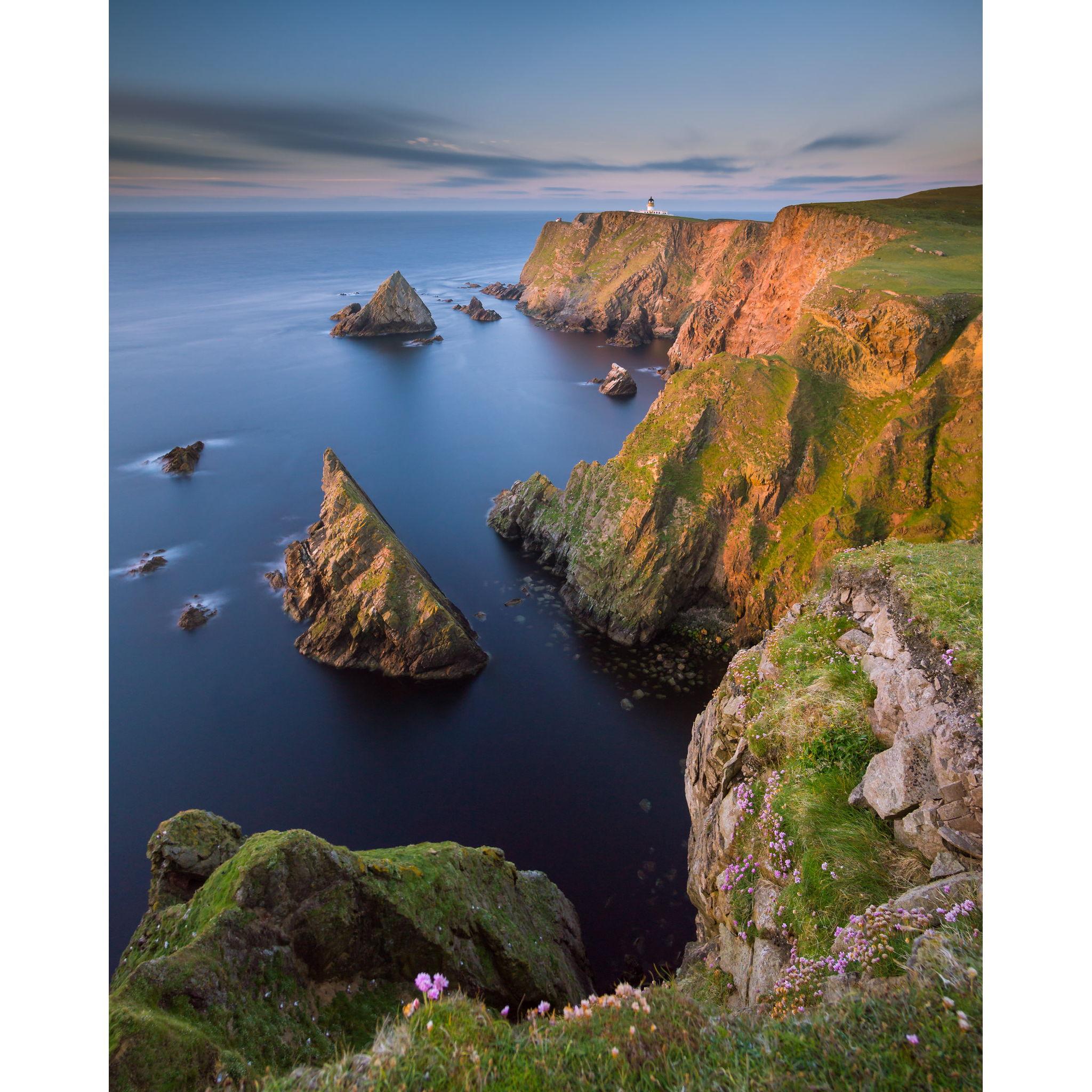 A view of the North Light from Easter Loder. Also a great puffin watching spot.