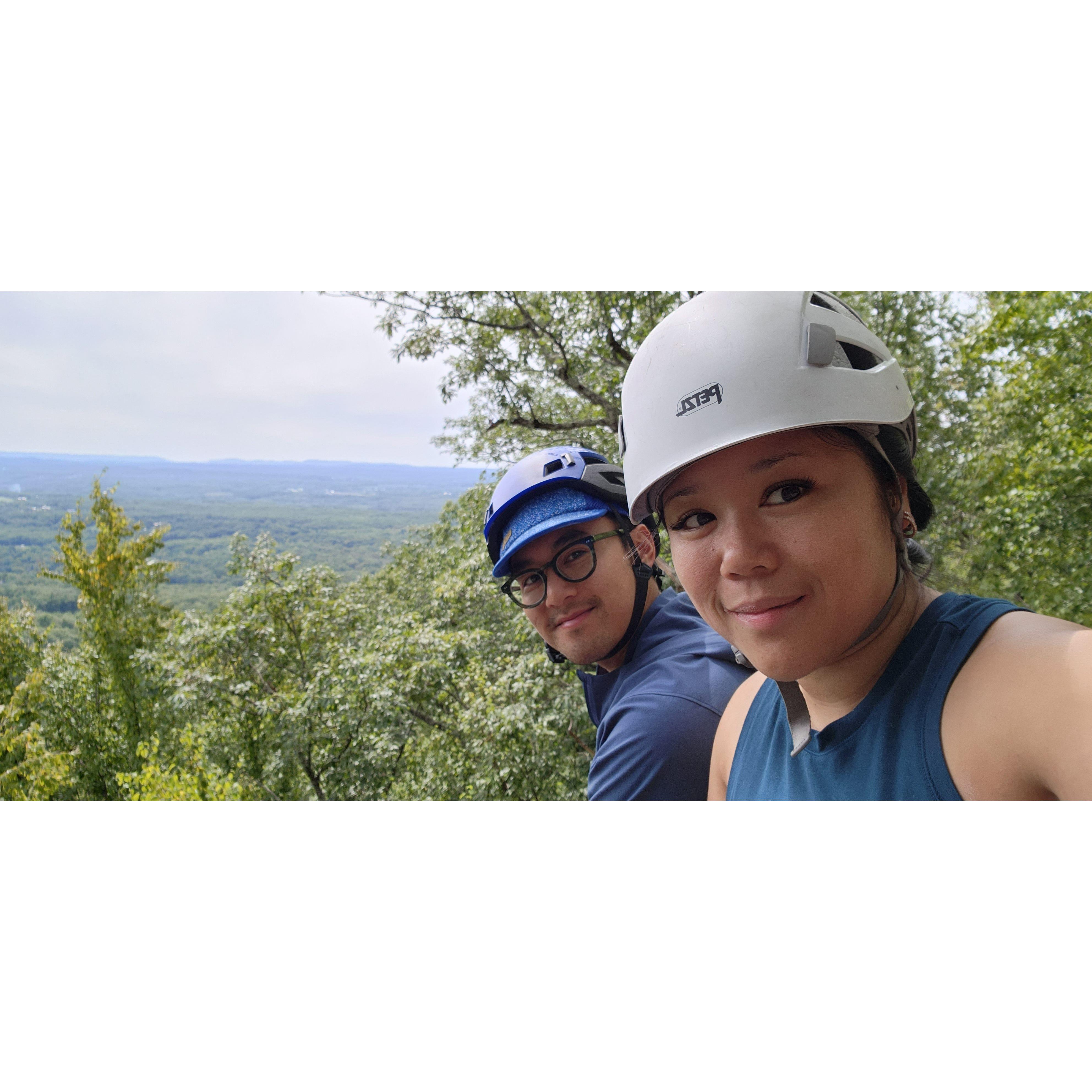 Couples who climb together... Gunks!