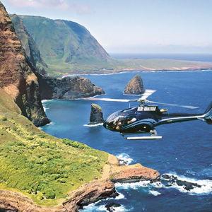 Helicopter Tour Over Maui Rainforest