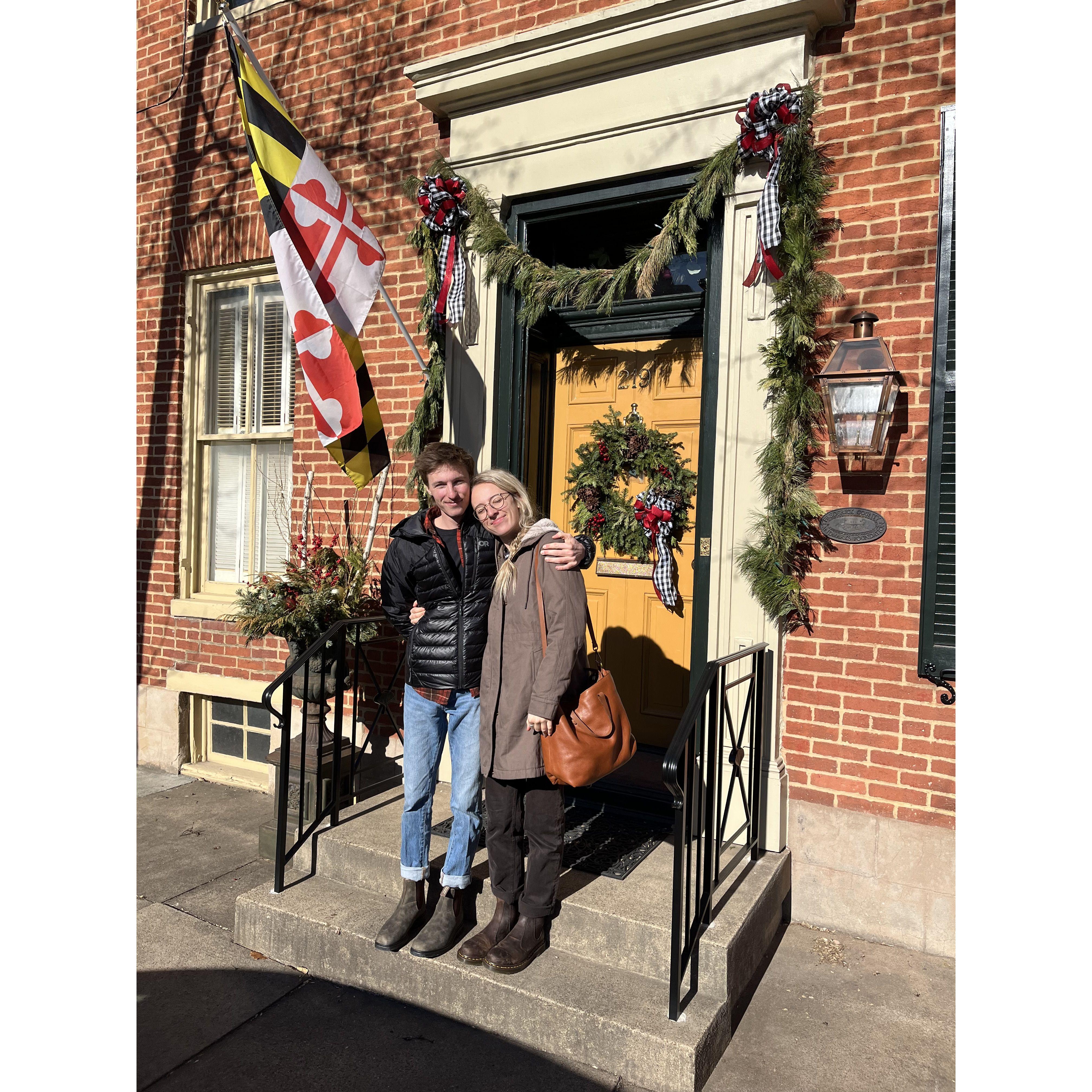 Kyle's visit to Frederick