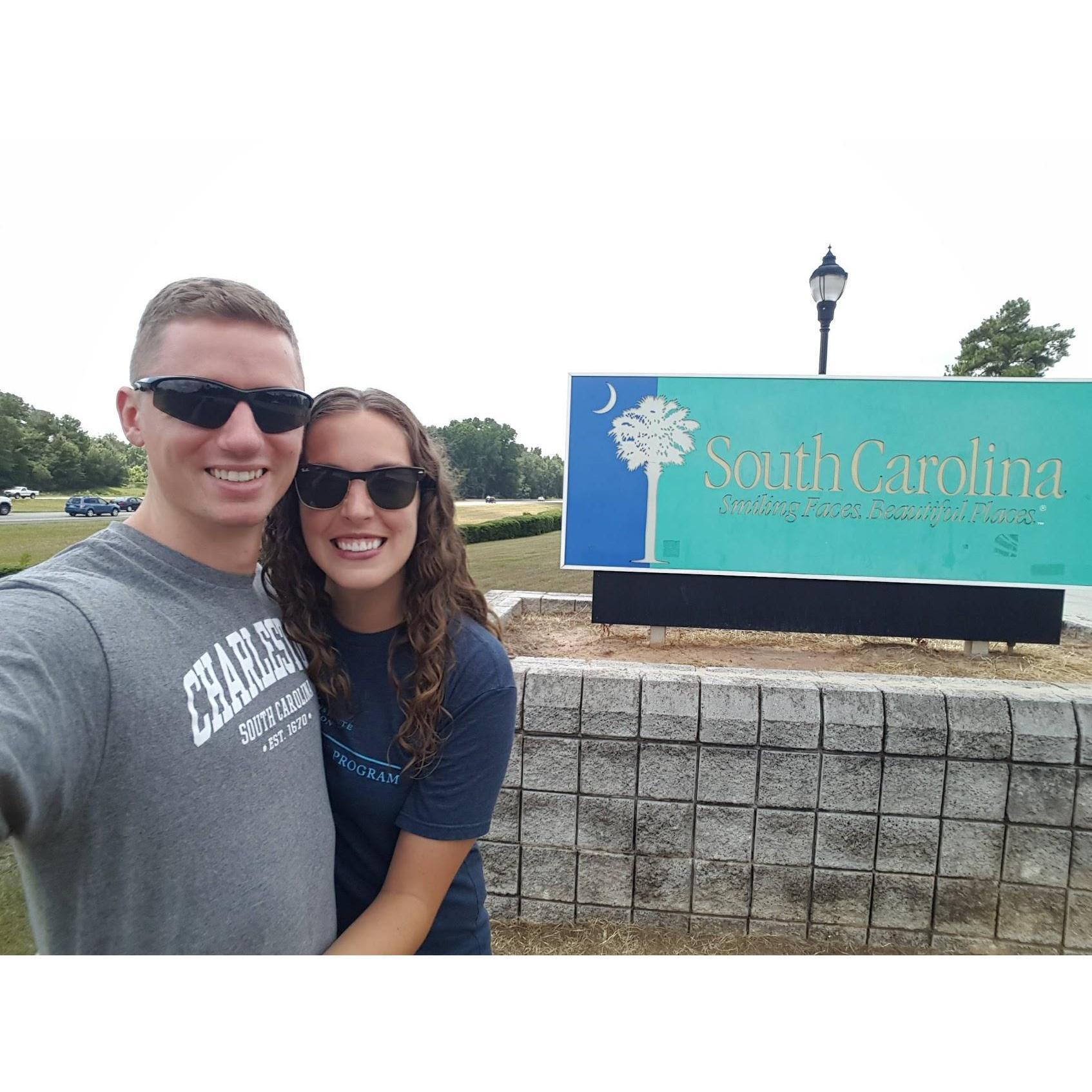 Our first trip across state lines