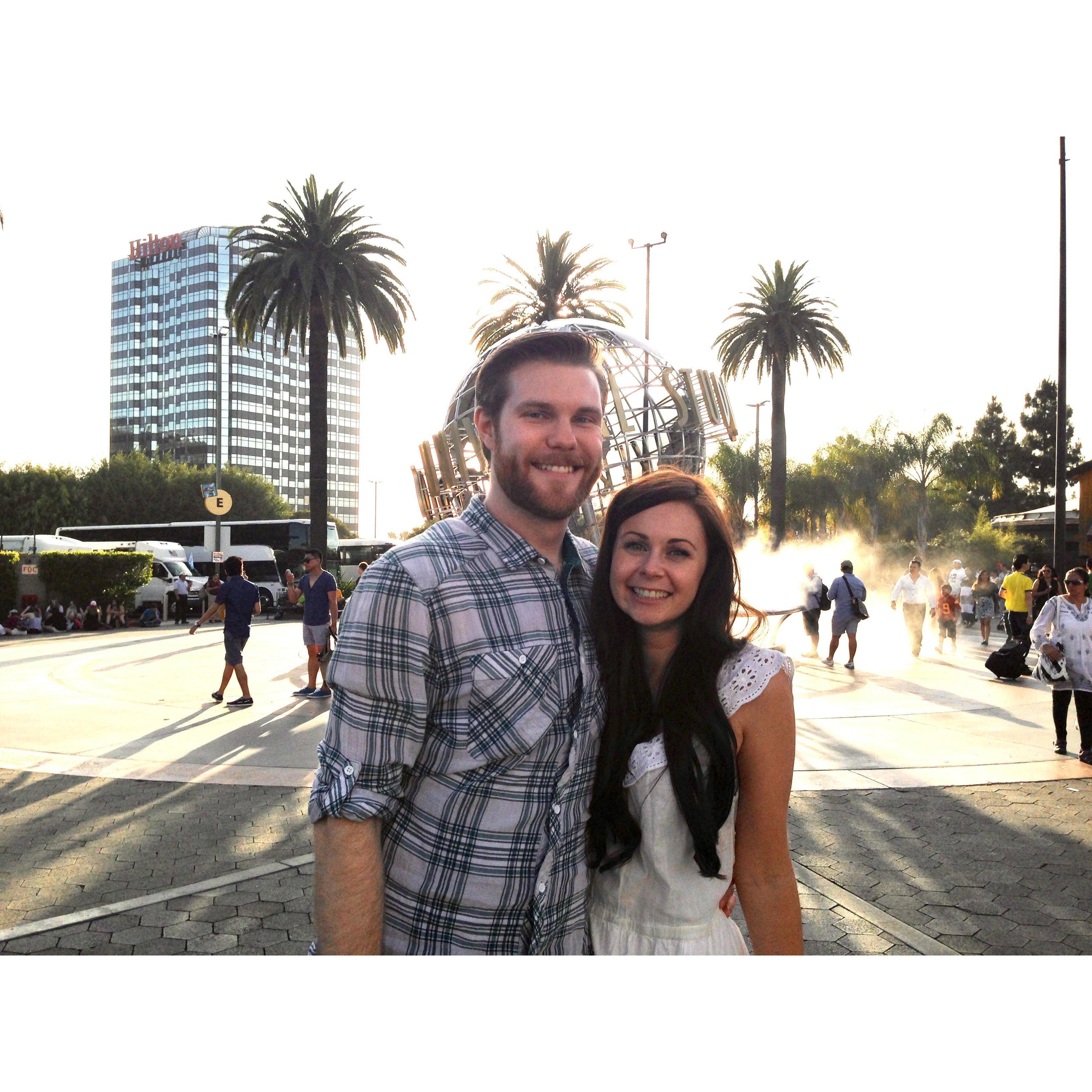 Universal Studios for Dustin’s Birthday 2014
