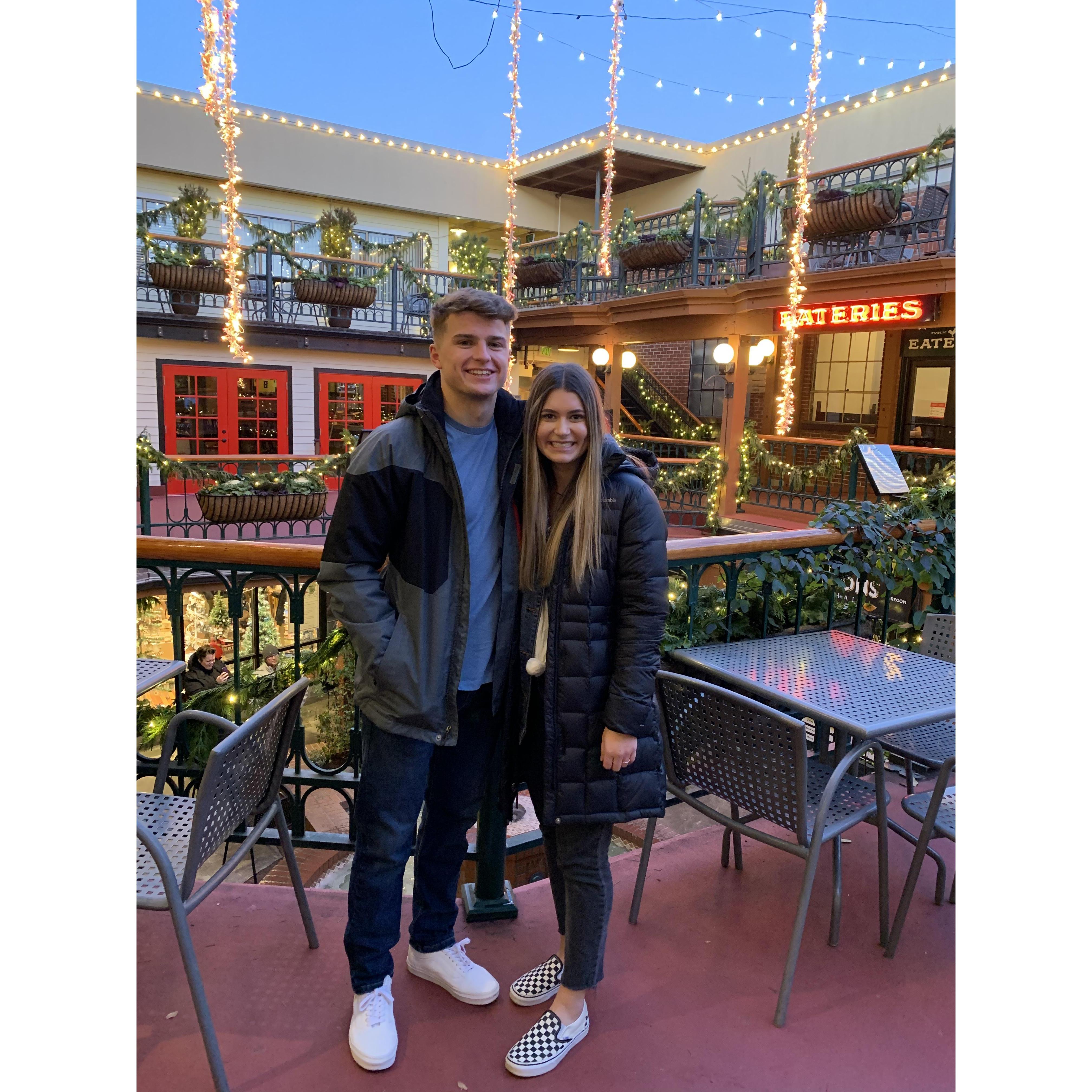 Julia's first trip to Eugene to meet Lucas' family!