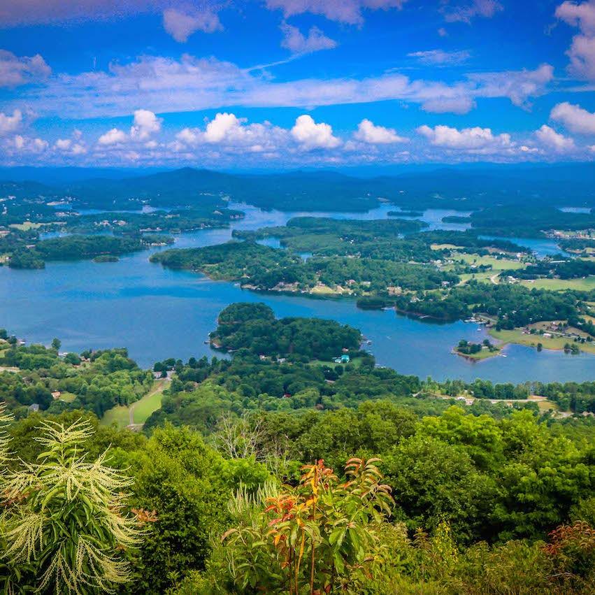 Lake Blue Ridge Aerial View