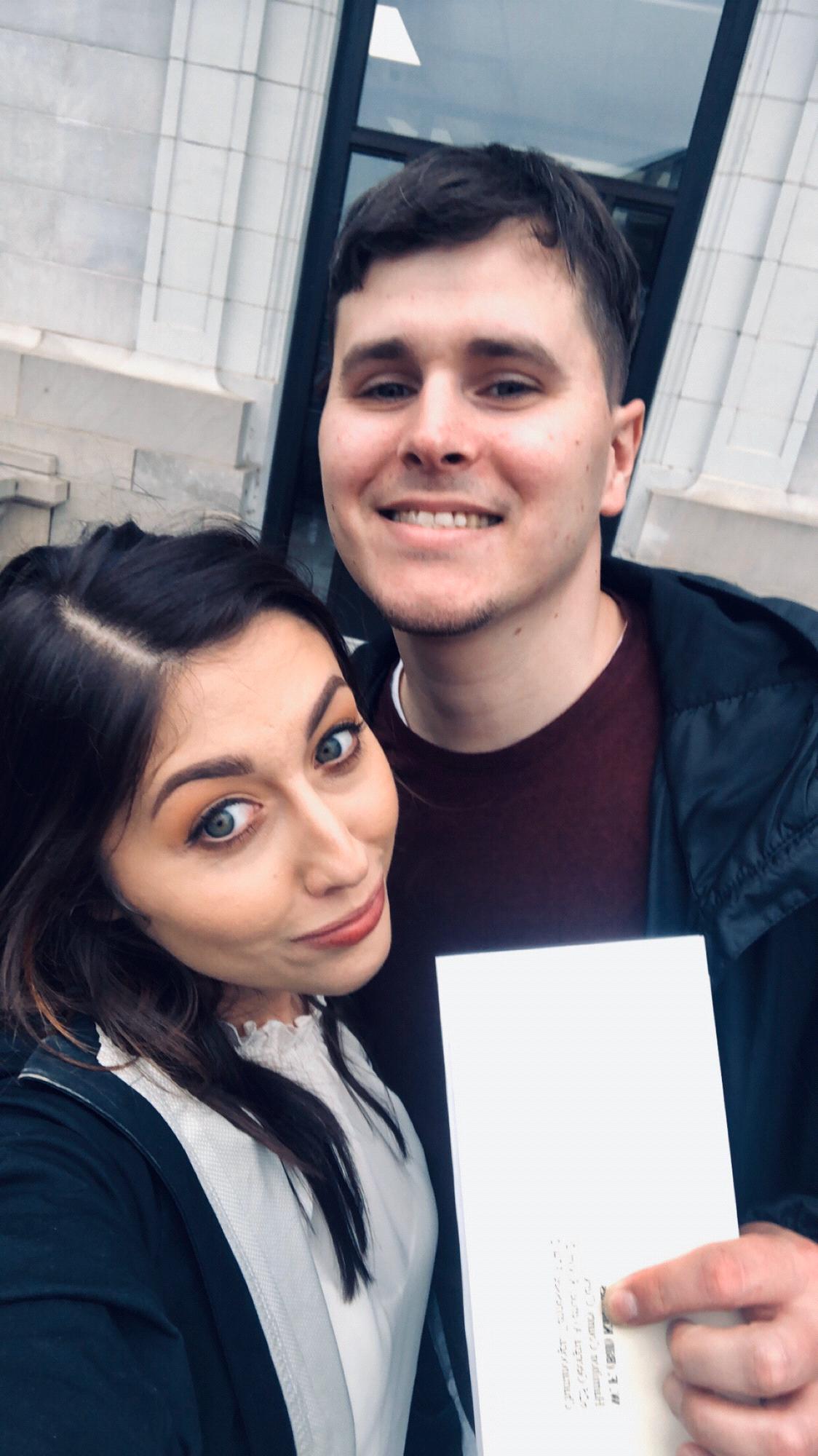 Getting our marriage license!!!